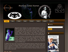 Tablet Screenshot of maynardjameskeenan.us